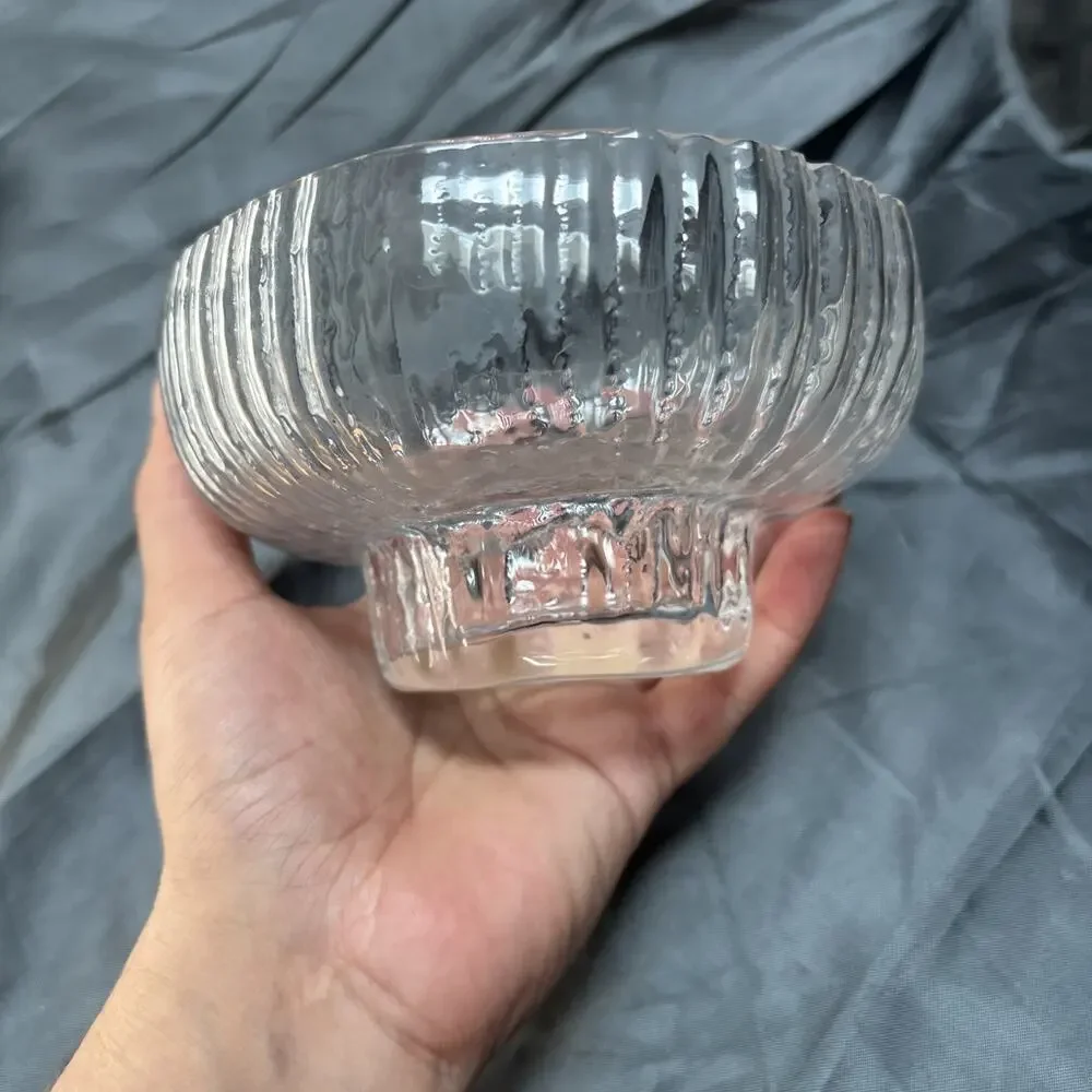 Crystal Bowl By Rosenthal Studio Line Crystal Footed Bowl 5.5